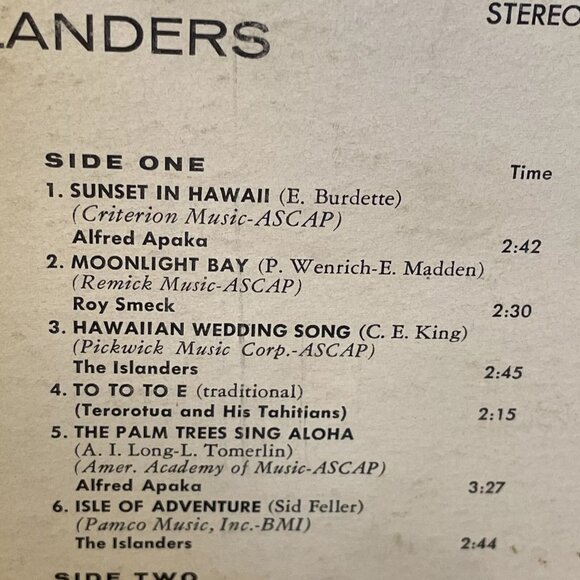 Adventures In Paradise, Vol. 3 (Vinyl, 1962) ABC-Paramount ABC-414 Good LP Album - Picture 4 of 12